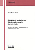 Effektivität lexikalischer Strategietherapie im Vo