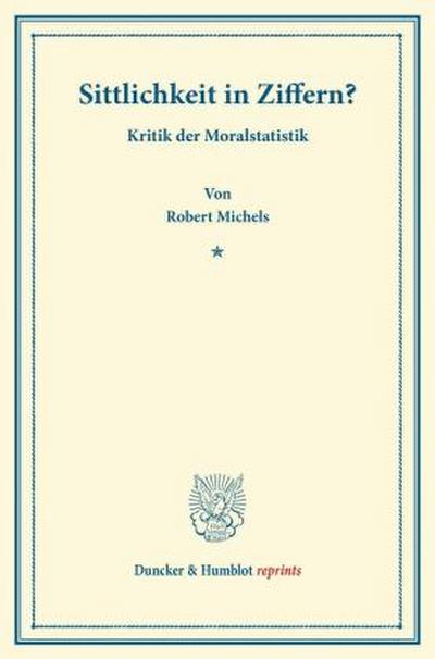 Sittlichkeit in Ziffern?