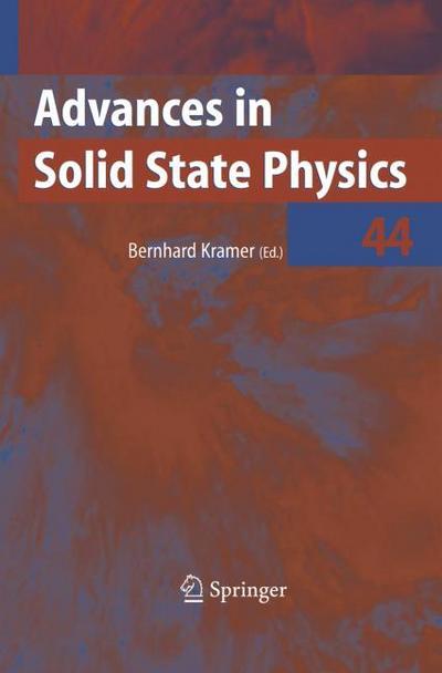 Advances in Solid State Physics