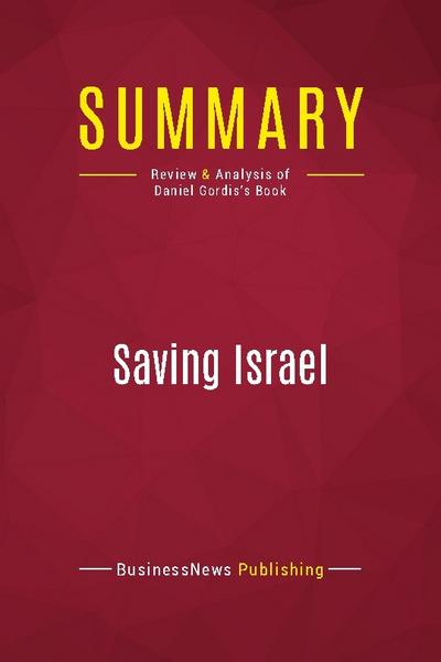 Summary: Saving Israel