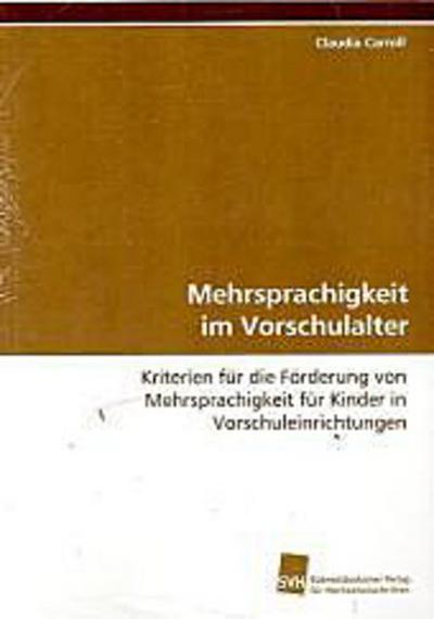 Mehrsprachigkeit im Vorschulalter