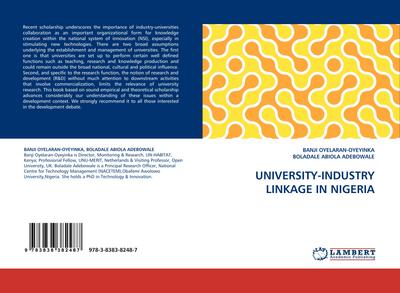 UNIVERSITY-INDUSTRY LINKAGE IN NIGERIA