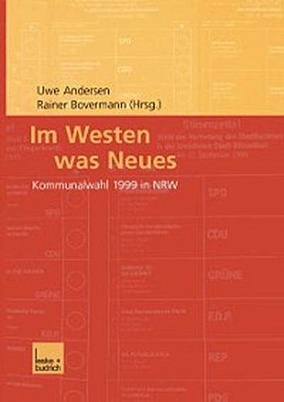 Im Westen was Neues