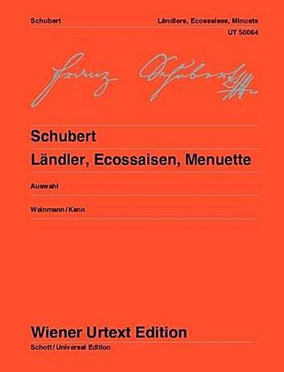 Ländler, Ecossaisen, Menuette