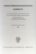 Literaturwissenschaftliches Jahrbuch 47/2006