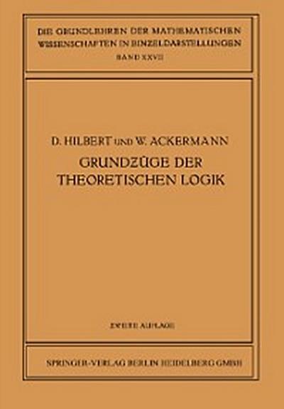 Grundzüge der theoretischen Logik