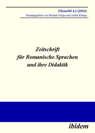 Zeitschrift für Romanische Sprachen und ihre Didaktik