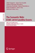 The Semantic Web: ESWC 2018 Satellite Events
