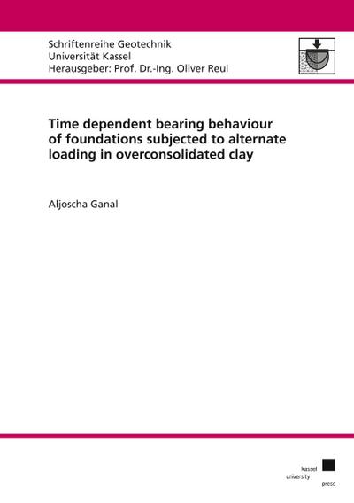 Ganal, A: Time dependent bearing behaviour of foundations su
