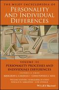 The Wiley Encyclopedia of Personality and Individual Differences, Volume 3, Personality Processes and Individuals Differences