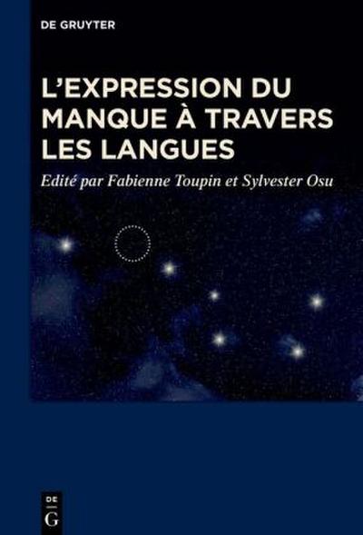 L’expression du manque à travers les langues