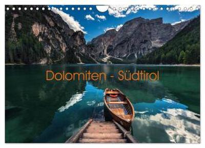 Dolomiten - Südtirol (Wandkalender 2026 DIN A4 quer), CALVENDO Monatskalender