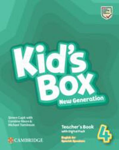 Kid’s Box New Generation Level 4 Teacher’s Book with Digital Pack English for Spanish Speakers