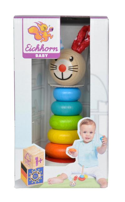 Eichhorn Baby: Steckfigur Maus