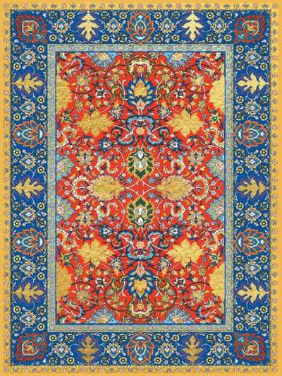 Red Pattern Journal