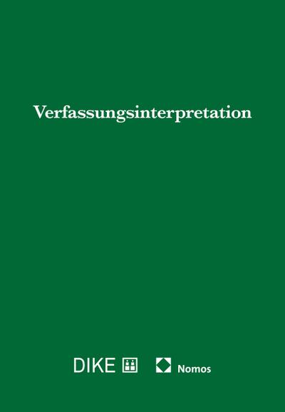 Verfassungsinterpretation