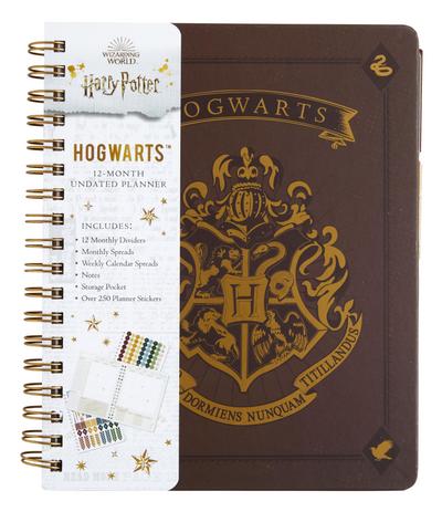 Harry Potter: Hogwarts 12-Month Undated Planner