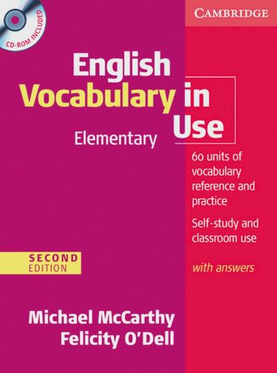 English Vocabulary in Use, Elementary (with answers), w. CD-ROM