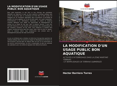 LA MODIFICATION D’UN USAGE PUBLIC BON AQUATIQUE