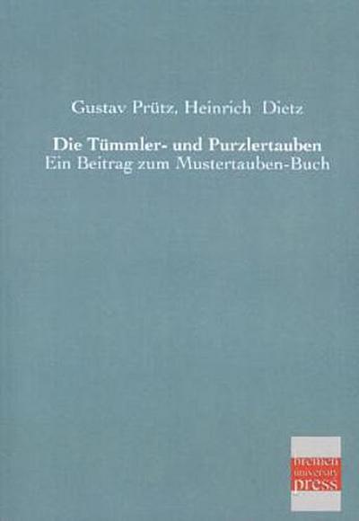 Die Tümmler- und Purzlertauben