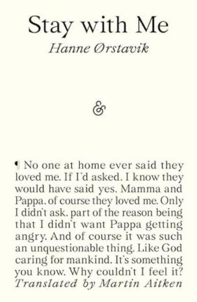 Orstavik, H: Stay with Me