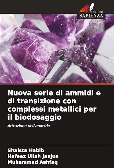 Nuova serie di ammidi e di transizione con complessi metallici per il biodosaggio