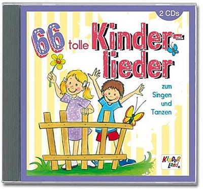 66 tolle Kinderlieder, 2 Audio-CDs