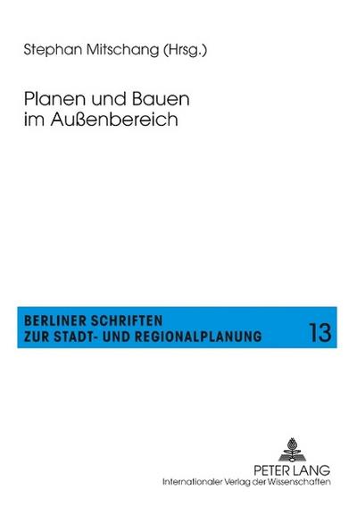 Planen und Bauen im Außenbereich