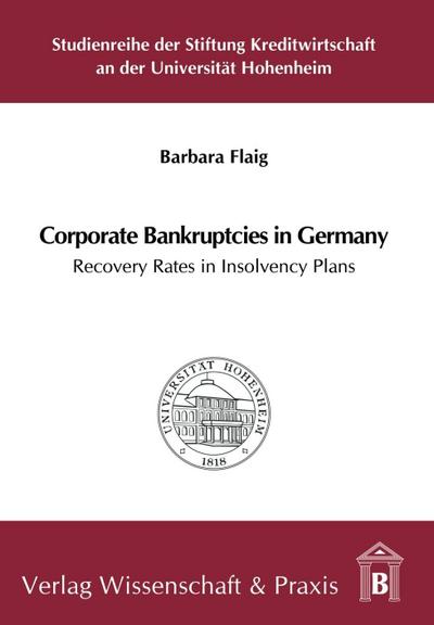 Corporate Bankruptcies in Germany.