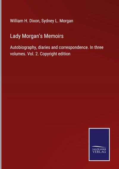 Lady Morgan’s Memoirs