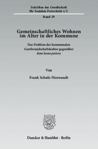 Gemeinschaftliches Wohnen im Alter in der Kommune