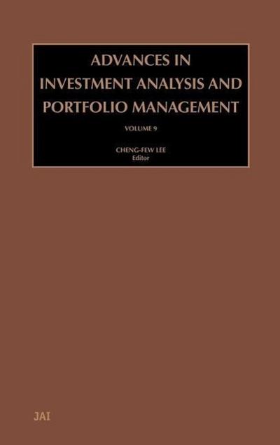 Advances in Investment Analysis and Portfolio Management