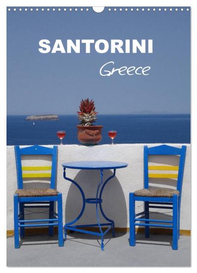 Santorini - Greece (Wall Calendar 2026 DIN A3 portrait), CALVENDO 12 Month Wall Calendar