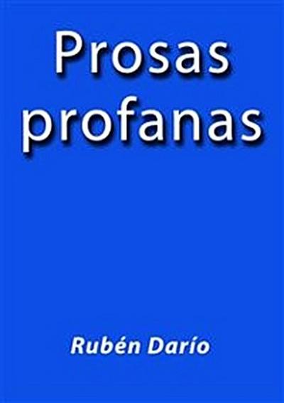 Prosas profanas