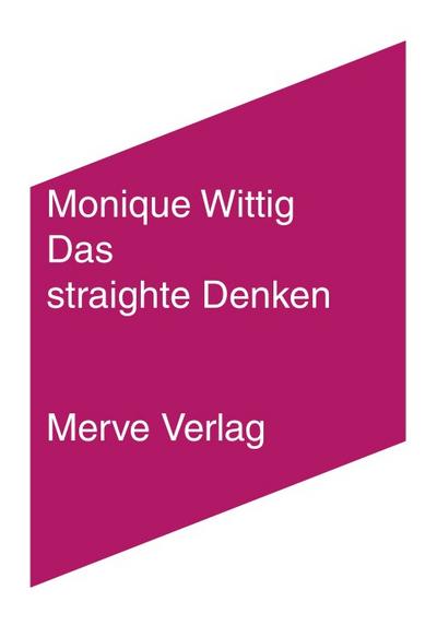 Wittig,Straighte Denken