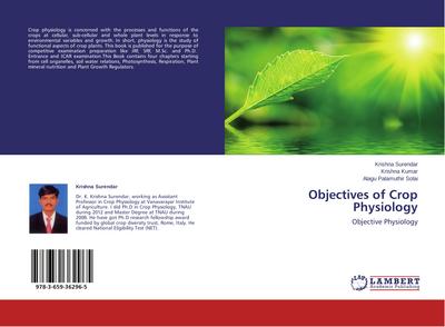 Objectives of Crop Physiology