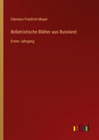 Belletristische Blätter aus Russland