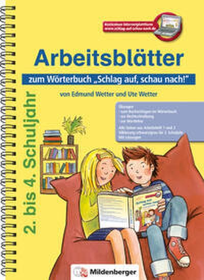 Arbeitsblätter zum Wörterbuch Schlag auf, schau nach!