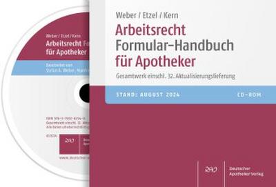 Arbeitsrecht Formular-Handbuch für Apotheker