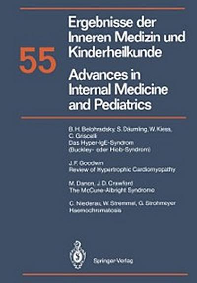 Ergebnisse der Inneren Medizin und Kinderheilkunde / Advances in Internal Medicine and Pediatrics
