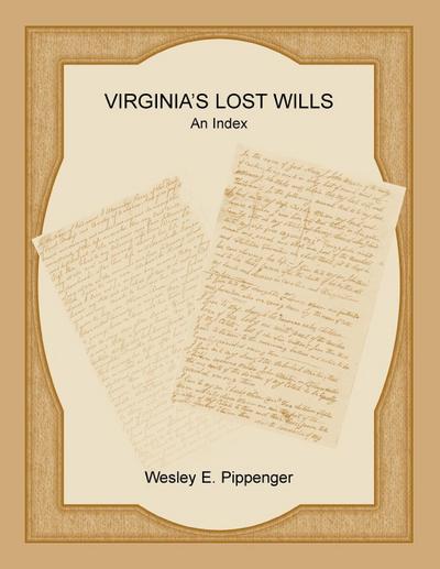 Virginia’s Lost Wills