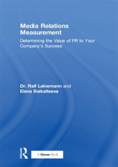 Media Relations Measurement