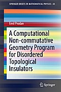A Computational Non-commutative Geometry Program for Disordered Topological Insulators