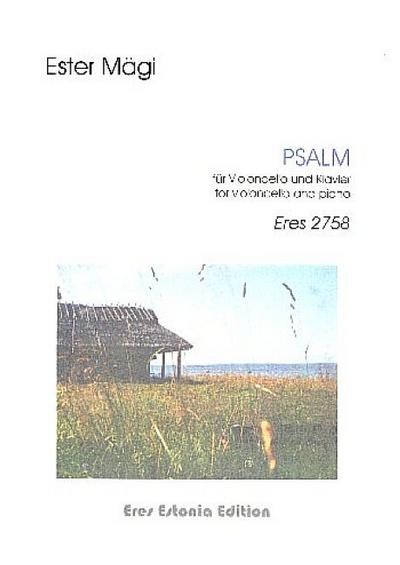 Psalmfür Violoncello und Klavier