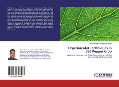 Experimental Techniques in Bell Pepper Crop