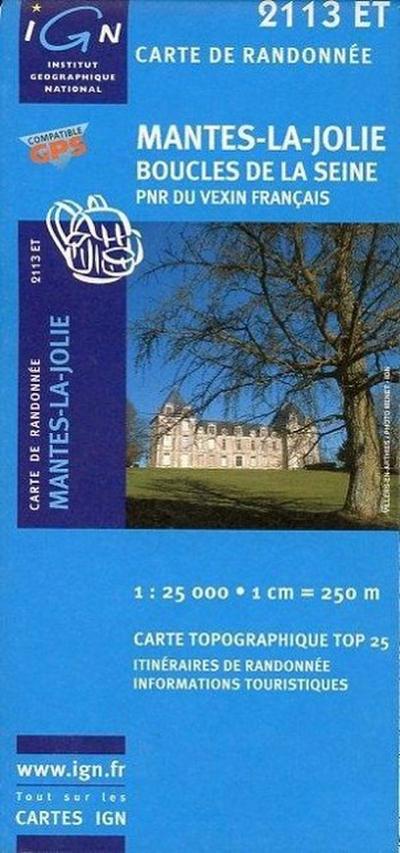 Mantes-La-Jolie 1 : 25 000