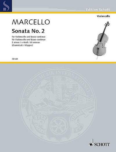 Sonate e-Mollfür Violoncello und Klavier