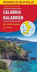 MARCO POLO Regionalkarte Italien 13 Kalabrien 1:20