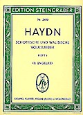 Schottische und walisische Volkslieder Band 1für Singstimme und Klavier (dt)
