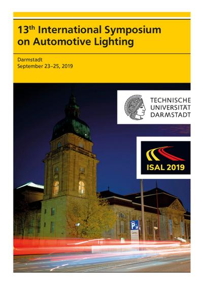 13th International Symposium on Automotive Lightning - ISAL 2019 - Proceedings of the Conference